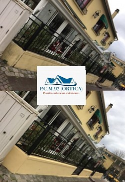 Peinture sur le muret